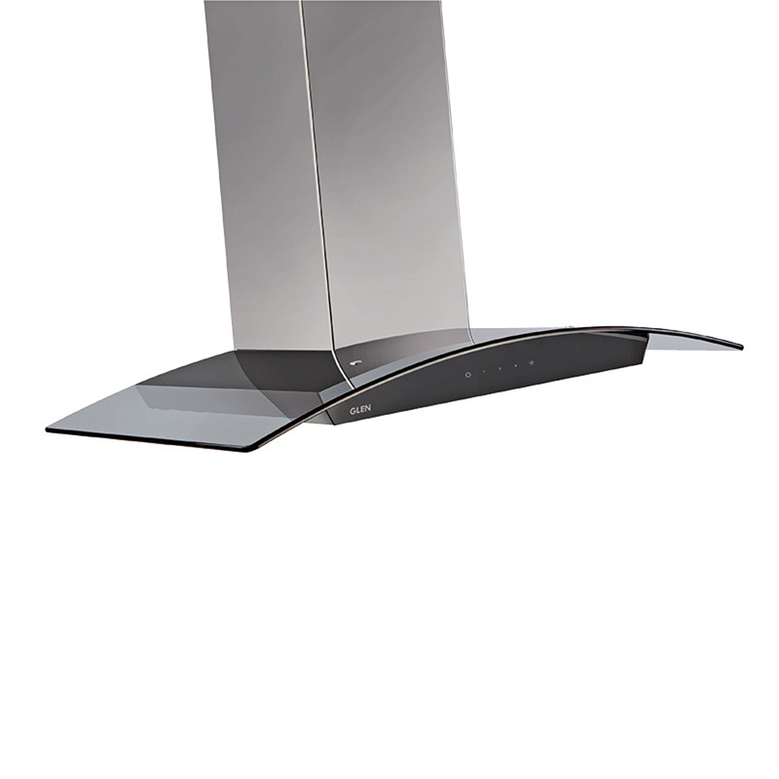 Glen GL 6071 TS 90 cm Black Wall Mount Chimney